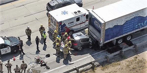 Navy Serviceman Killed After Crashing Into Big Rig In Beaumont ...