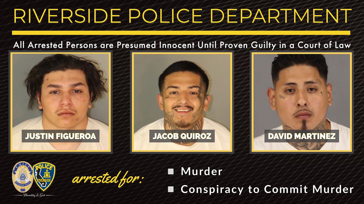 Local Trio Arrested In Fatal Riverside Shooting Investigation ...